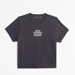 NWOT Abercrombie & Fitch Graphic Skimming Tee